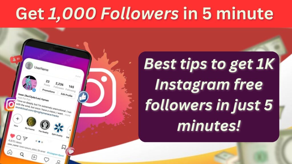 Instagram free followers